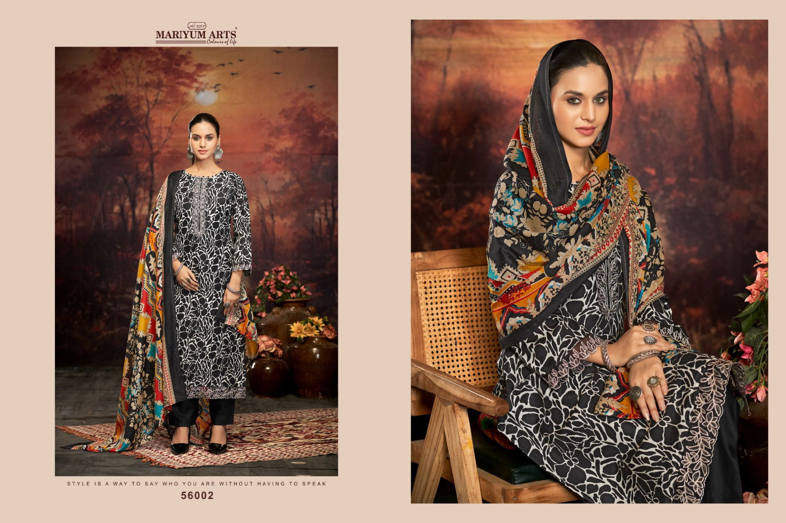 Five Star By Mariyum Cotton Printed Dress Material Suppliers In India
